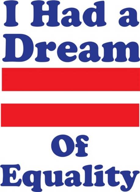 Picture of Dream Of Equality SVG File