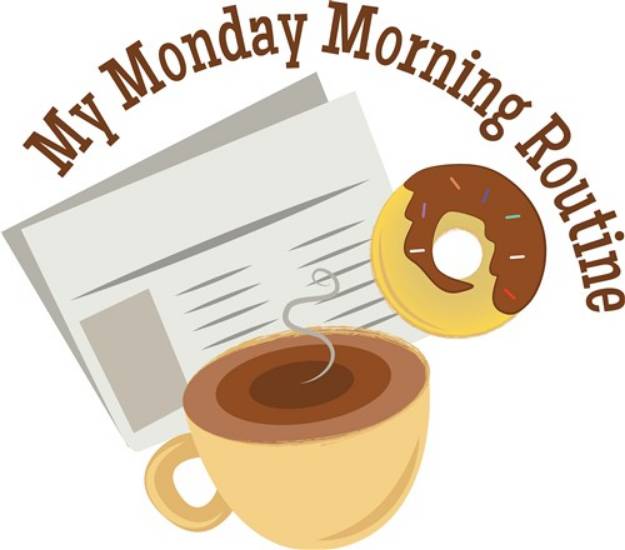Picture of Mionday Morning SVG File