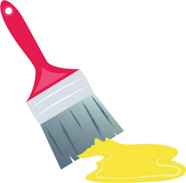 Picture of Paint Brush SVG File