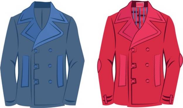 Picture of Suit Jackets SVG File