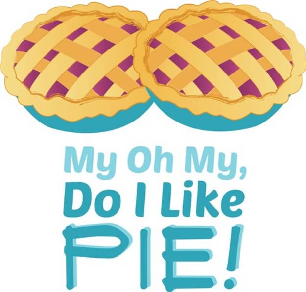 Picture of I Like Pie SVG File