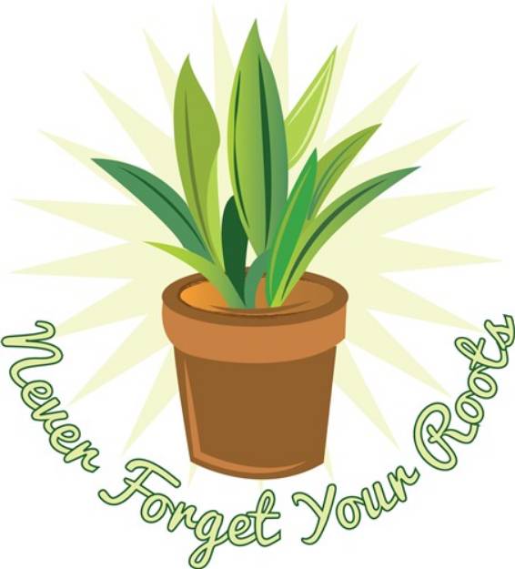Picture of Never Forget Roots SVG File