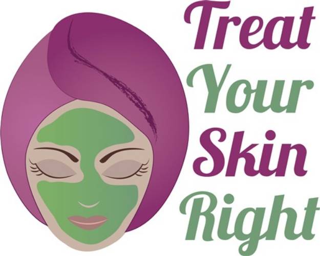 Picture of Treat Your Skin SVG File