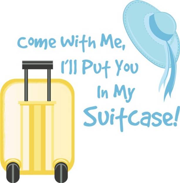 Picture of Come With Me SVG File