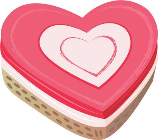 Picture of Valentine Heart SVG File