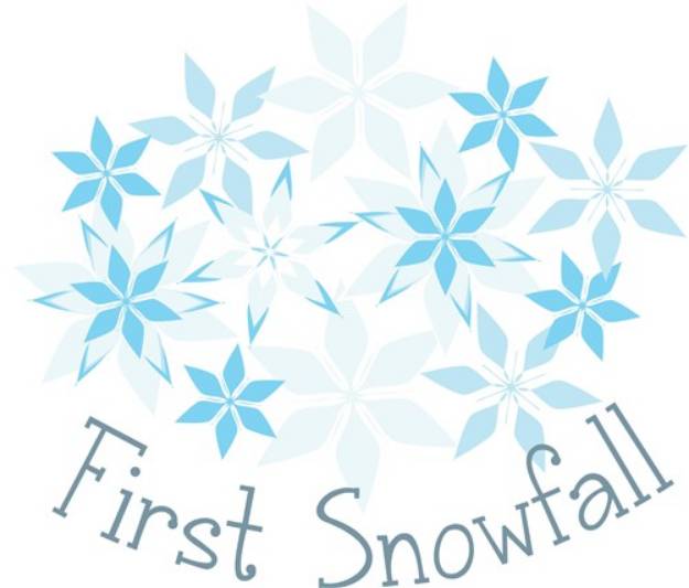 Picture of First Snowfall SVG File