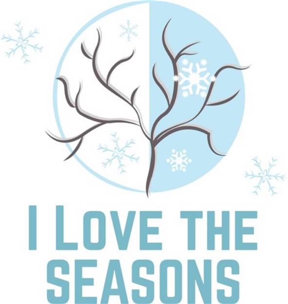 Picture of Love The Seasons SVG File