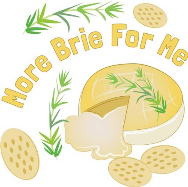 Picture of More Brie SVG File