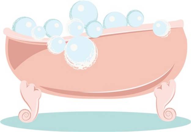 Picture of Bubble Bath SVG File