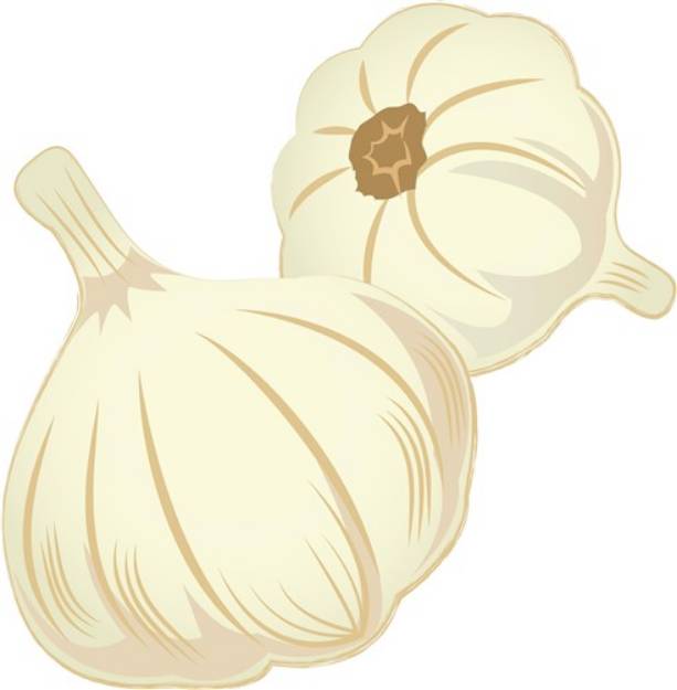 Picture of Garlic Cloves SVG File