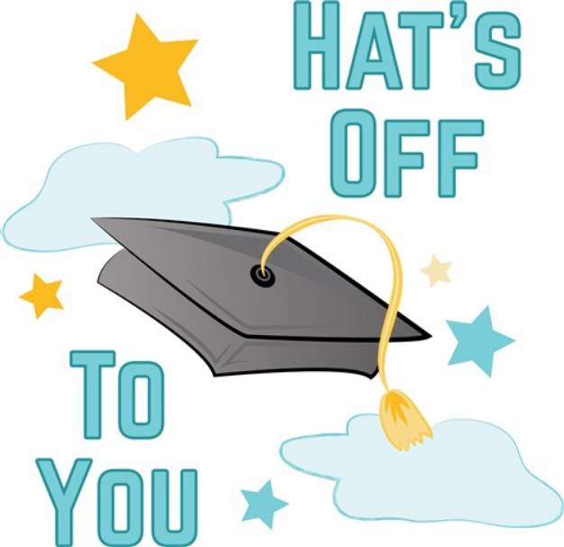 Picture of Hats Off To You SVG File