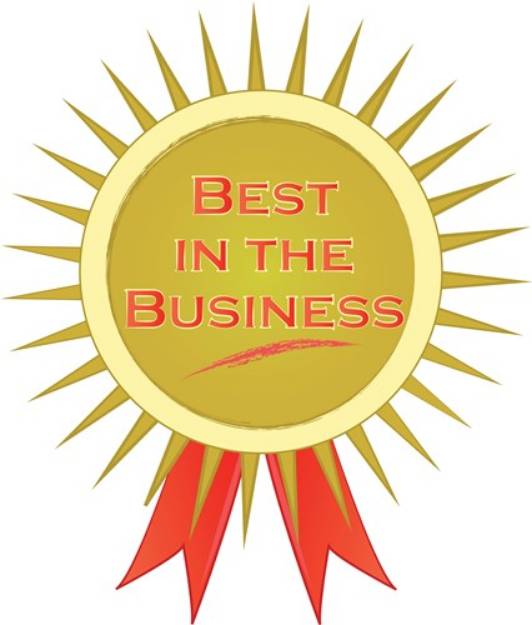 Picture of Best In Business SVG File