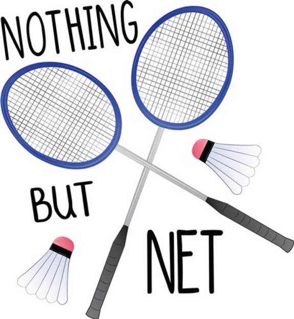 Picture of Nothing But Net SVG File