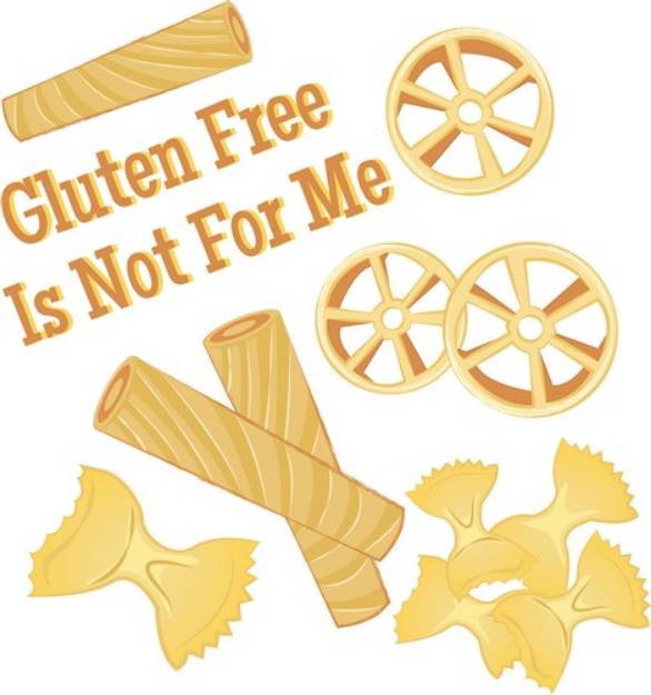 Picture of Gluten Free Pasta SVG File