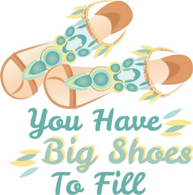 Picture of Big Shoes SVG File