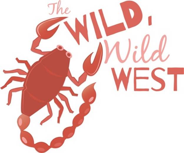 Picture of Wild West Scorpion SVG File