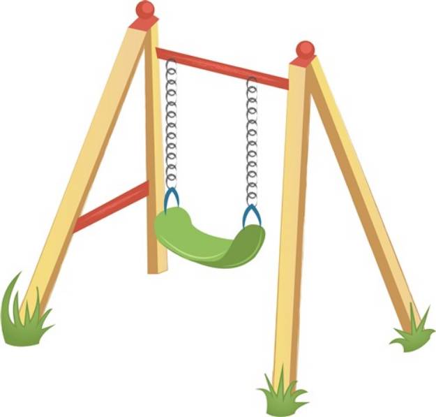 Picture of Outdoor Swing SVG File