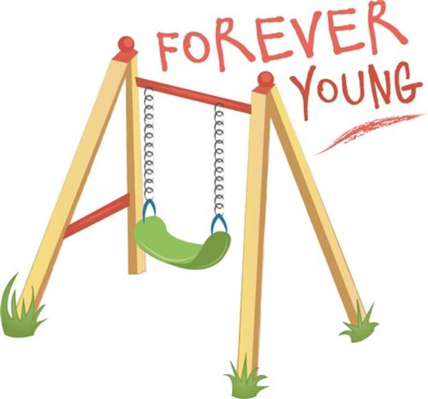 Picture of Forever Young SVG File