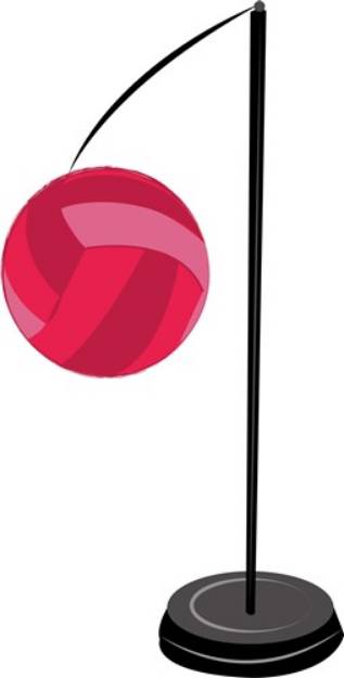 Picture of Tether Ball SVG File