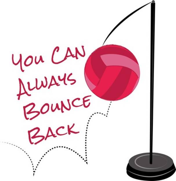Picture of Bounce Back SVG File