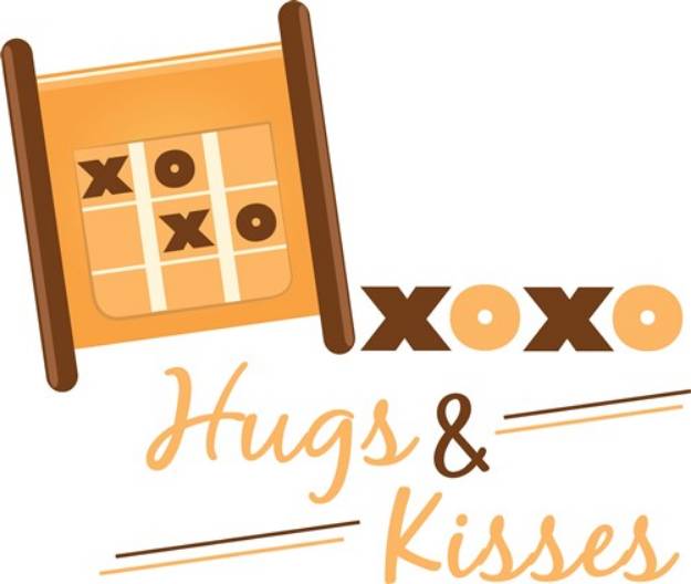 Picture of Hugs & Kisses SVG File