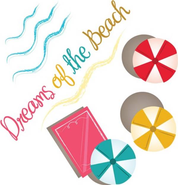 Picture of Dreams Of Beach SVG File