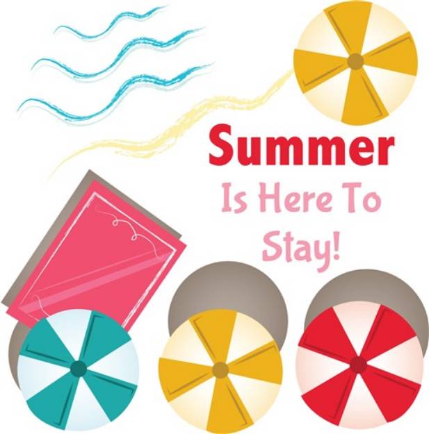 Picture of Summer Is Here SVG File