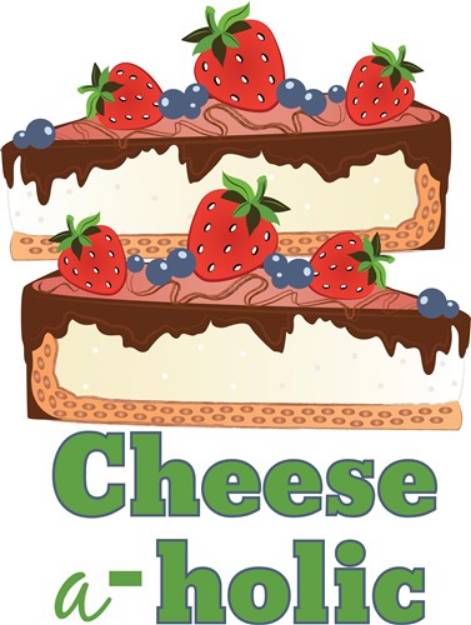 Picture of Cheese-a-holic SVG File
