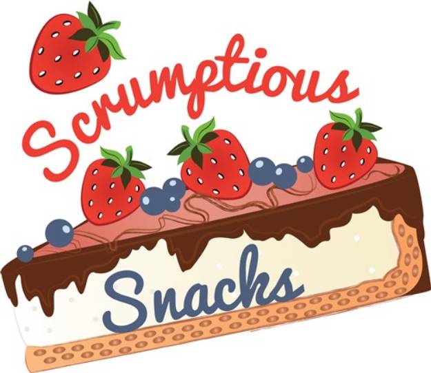 Picture of Scrumptious Snacks SVG File