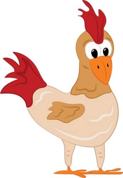 Picture of Chicken SVG File