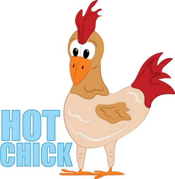 Picture of Hot Chick SVG File