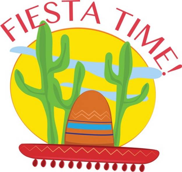 Picture of Fiesta Time SVG File