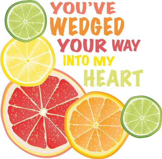 Picture of Fruit Wedged SVG File