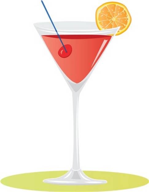 Picture of Cosmo Drink SVG File