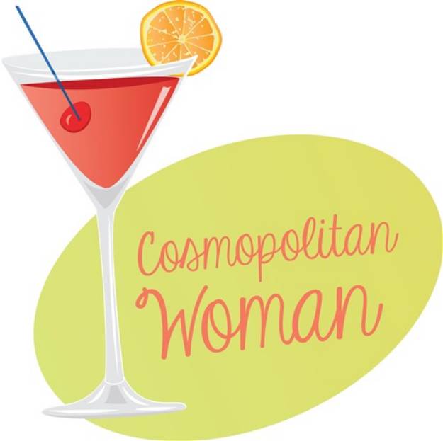 Picture of Cosmopolitan Woman SVG File