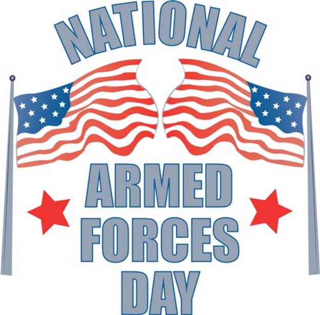 Picture of Armed Forces Day SVG File