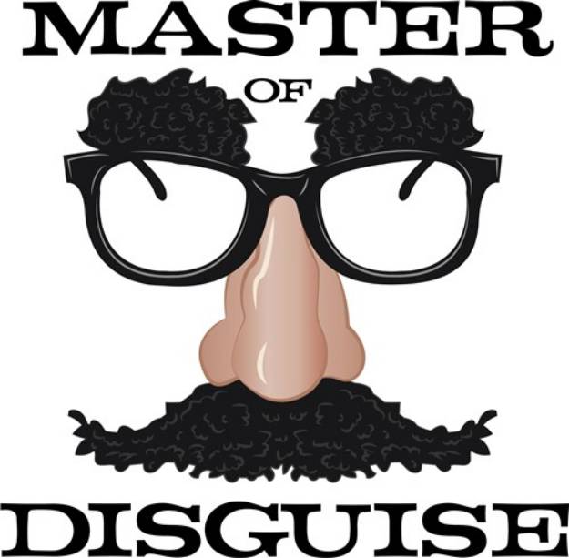 Picture of Master Disguise SVG File