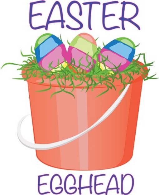 Picture of Easter Egghead SVG File