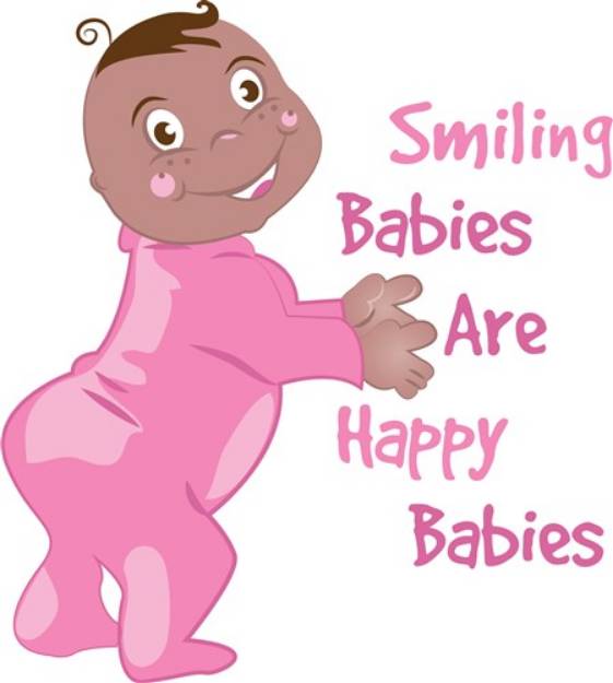 Picture of Happy Babies SVG File