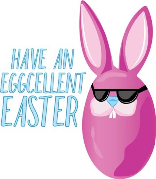 Picture of Eggcellent Easter SVG File