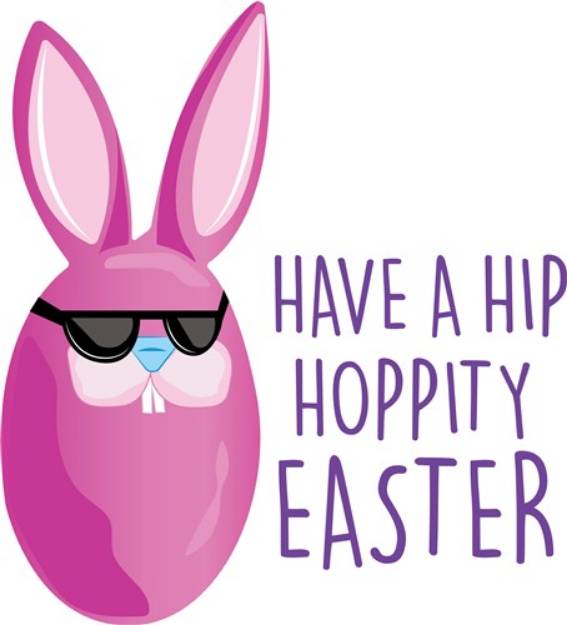 Picture of Hoppity Easter SVG File