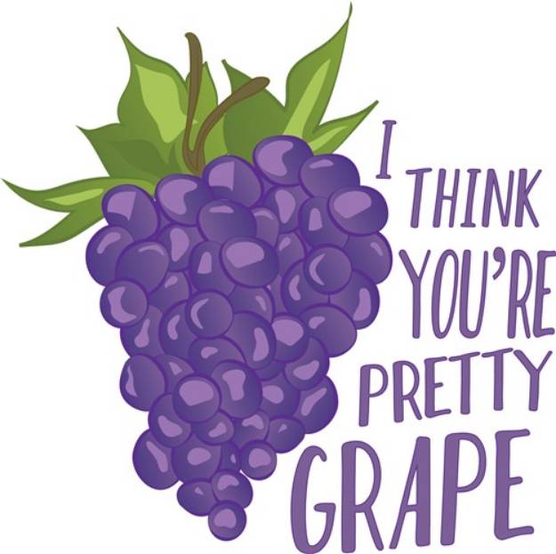 Picture of Pretty Grape SVG File