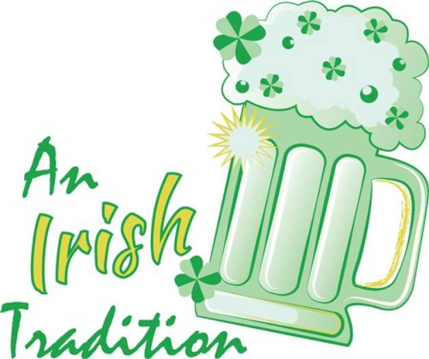 Picture of Irish Tradition SVG File