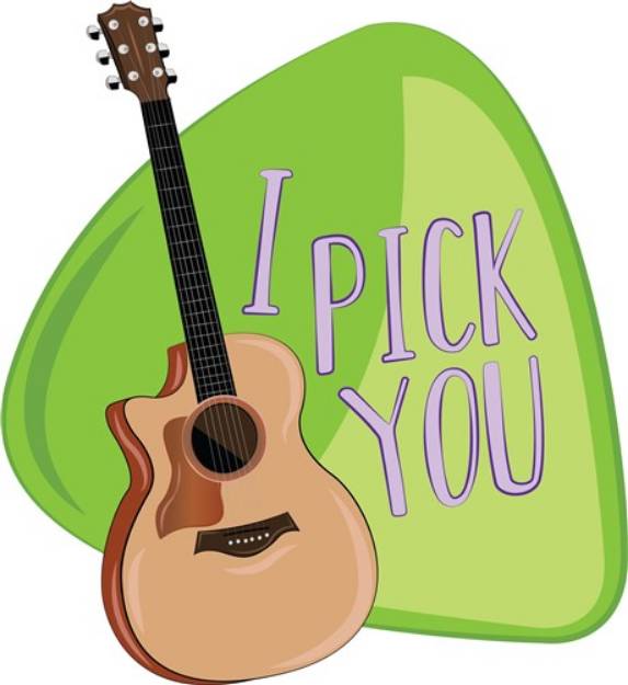 Picture of I Pick You SVG File