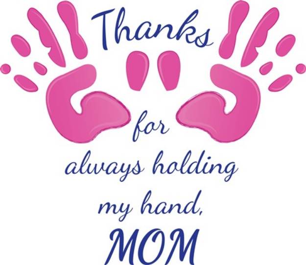 Picture of Thanks Mom SVG File