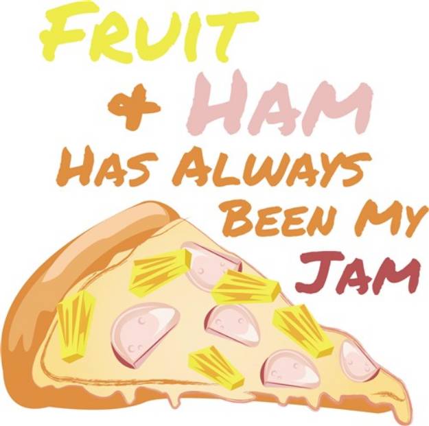 Picture of Fruit Pizza SVG File
