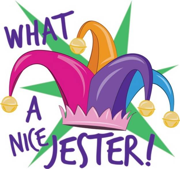 Picture of Nice Jester SVG File