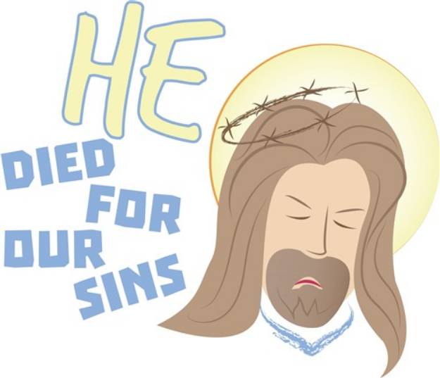 Picture of For Our Sins SVG File
