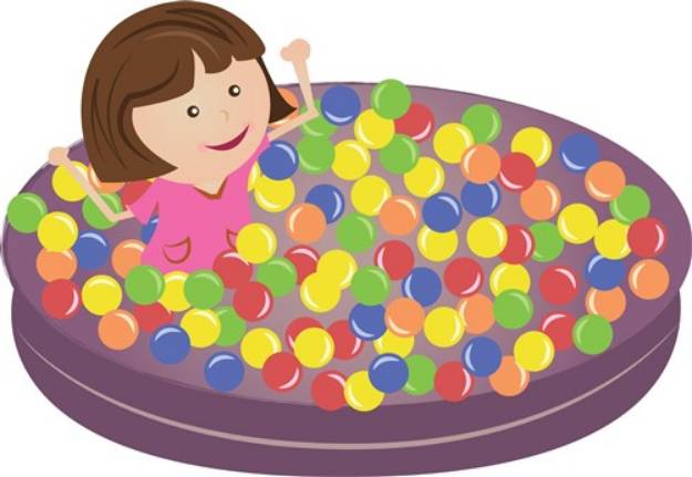 Picture of Ball Pit SVG File