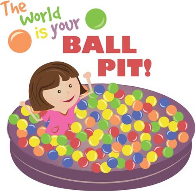 Picture of Your Ball Pit SVG File